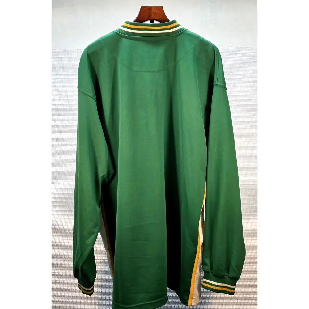 Sport 4 Mens Boston Celtics Jacket 2XL Green Warm Up Basketball NBA Streetwear